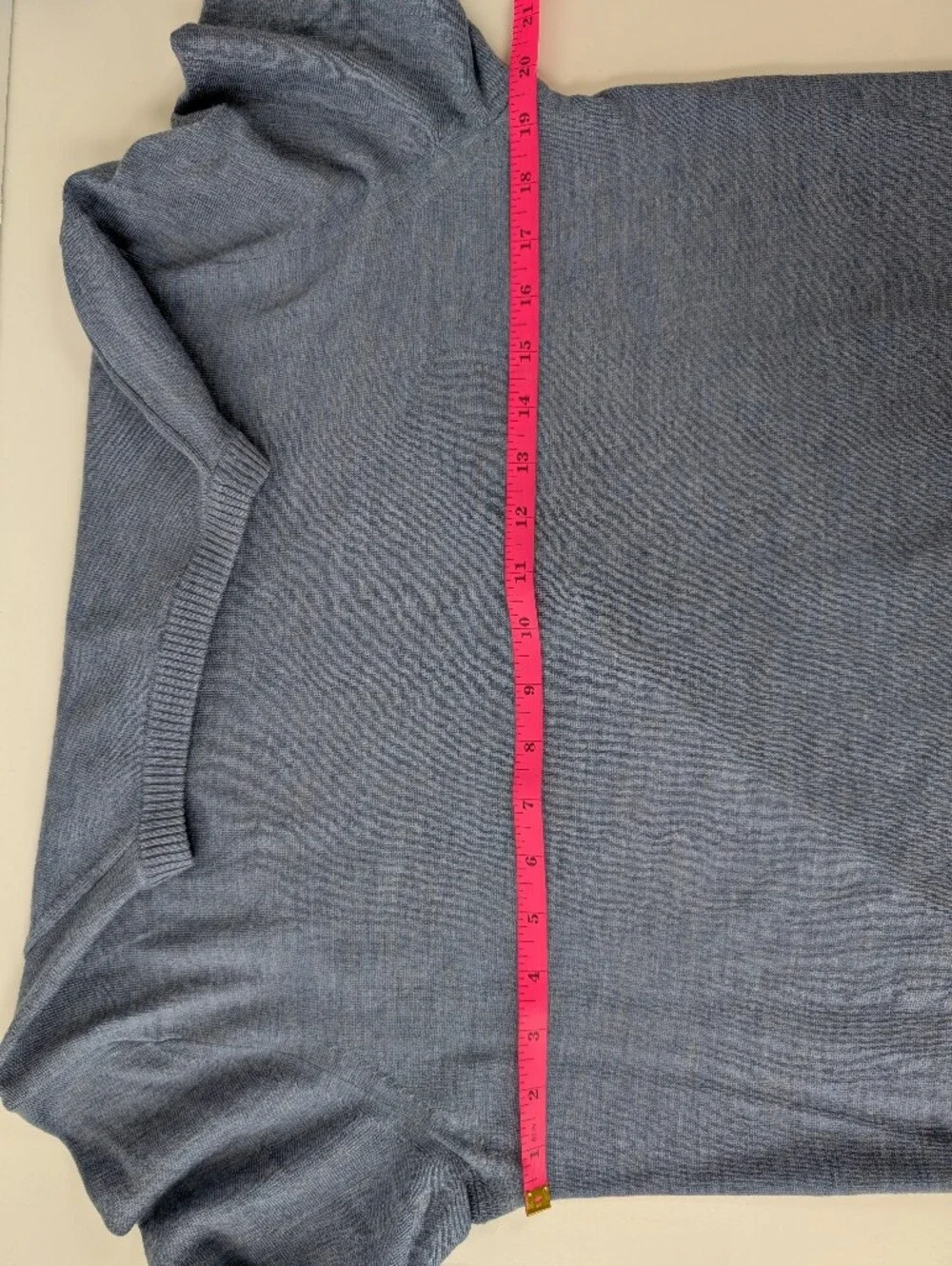 Everlane Men's Blue Crewneck Sweater